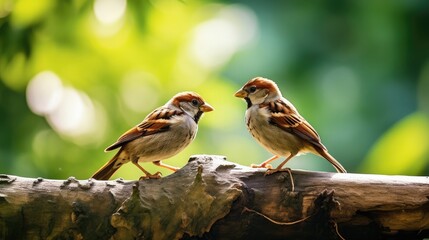 Wall Mural - Cute Spinus songbirds sitting near pond in park , photo, hyper realism, photorealistic, 