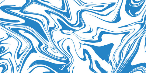 Aufkleber - Abstract Blue Marble texture background. Blue and white mixing oil paint texture. Blue Marbleized Stripes With marble ink texture. Splash of paint. Colorful liquid.