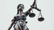 justice and fairness, Depicting the blindfolded goddess of justice holding balanced scales, symbolizes the impartiality and equality of the legal system & convey the ideals of justice and integrity