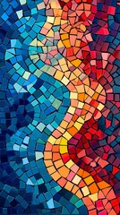 Wall Mural - Colorful abstract background