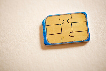 Sim card for a mobile phone