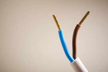 Low voltage power cable view