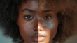 © Татьяна Креминская - Natural vs. nurtured African hair: showcasing the stunning transformation from raw beauty to gleaming, refined texture in close-up