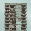 A building that has been demolished and is being demolished. Generative AI.