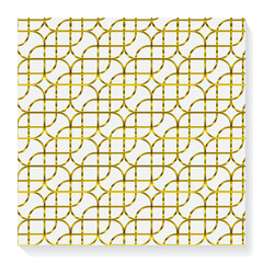 Wall Mural - goldvector pattern. Modern stylish texture. Repeating geometric tiles from striped elements