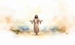 © tl6781 - water color drawing of Jesus Christ savior of humanity