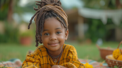 Wall Mural - portrait of a little child