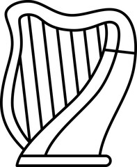 Poster - harp  icon