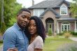 © Thumbs - Dreams Unlocked: Proud Black Couple Celebrates New Home Purchase with Joy