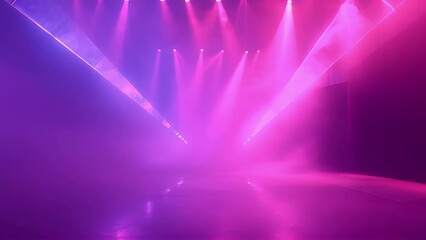Wall Mural - as the music crescendos the fog thickens and the laser lights intensify creating a sensory explosion