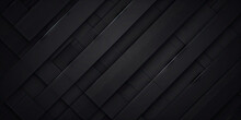 3d Black Diamond Pattern Abstract Wallpaper On Dark Background, Digital Black Textured Graphics Poster Background	

