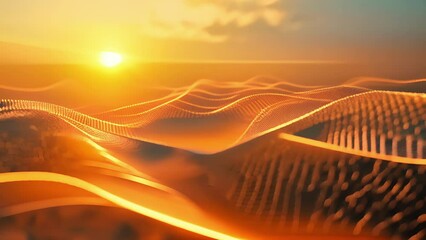 Wall Mural - with effortless ease the equalizer elements twist and turn generating a mesmerizing web of wind curr