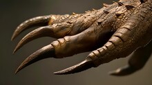 A Detailed Comparison Of A Velociraptors Claw And A Modern Cats Claw Revealing Similarities In Hunting And Prey Capture Techniques.