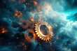 © Digitalphoto 4U - Gears that symbolize innovation and entrepreneurial creativity.
