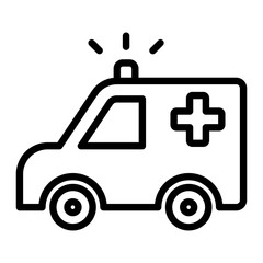 Poster - Ambulance Icon