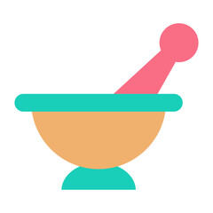 Wall Mural - Mortar And Pestle Icon