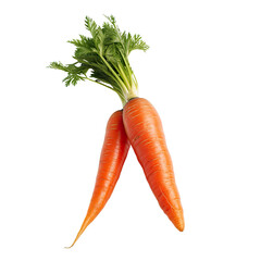 Poster - Carrot on transparent background