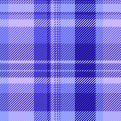 Wall Mural - Comfortable seamless textile vector, grunge check plaid texture. Thin pattern tartan background fabric in indigo and blue colors.