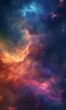 © NaLan - Colorful fantasy galaxy view background