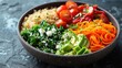 Fresh Vegetarian Salad Bowl