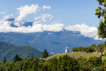 Canvas Print - Taiwan Nantou County Cingjing farm scenery