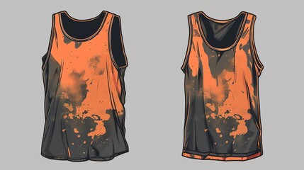 Wall Mural - Set of tank top