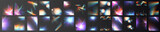 Fototapeta  - Crystal light glasses effect sparkle prism glare reflection effect. Banner optical rainbow lights, glare, leak, streak overlay. falling confetti. Vector banner colorful vector lenses and light flares.