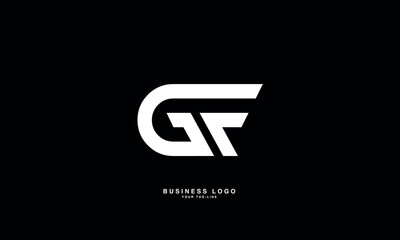 GF, FG, G, F, Abstract Letters Logo Monogram