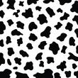 © bbeer.s - Cow seamless pattern. Cow print. Cow spots for fashion print design, web, cover. Vector and Illustration.
