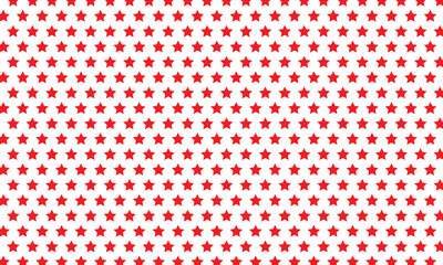 Wall Mural - abstract seamless red star pattern.