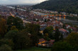 Germany, Heidelberg landscape old town nocturne