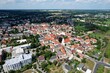 Elsterwerda, Stadtansicht vom Zentrum 2023