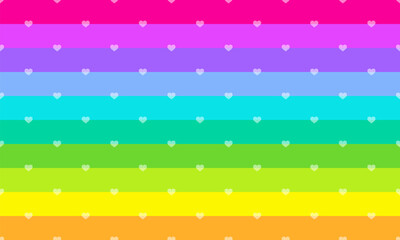 Wall Mural - abstract bright heart background vector illustration. abstract colorful background. decoration banne