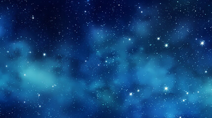 Mysterious star themed gradient background with countless twinkling stars