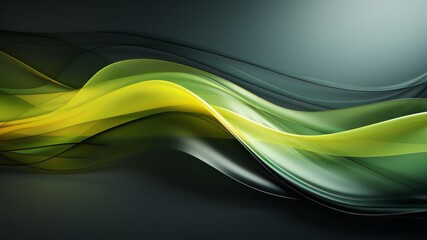 Wall Mural - green and orange dark background desktop wallpaper