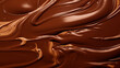 chocolate caramel swirled frosting background