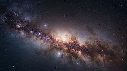 Wall Mural - starry night sky  Starry night sky and milky way galaxy with stars and space dust in the universe. 