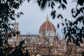 Stunning view of Florence from Piazzale Michelangelo