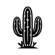 Cactus line icon