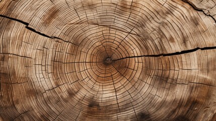  The surface of the cut of an old tree. The rough organic texture of the tree rings. Natural texture.