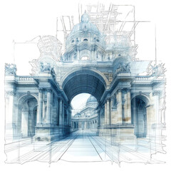 Wall Mural - Architectural-Blueprint-Detailed-3.png
