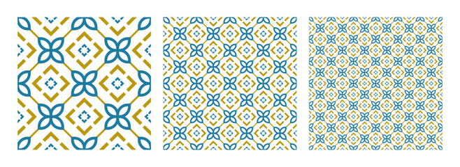 Wall Mural - seamless geometric pattern, abstract pattern vector decorative graphic design wallpaper background f