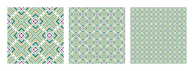 Wall Mural - seamless geometric pattern, abstract pattern vector decorative graphic design wallpaper background f