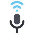 © Corner Pixel - voice control icon for illustration