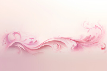 Wall Mural - elegant pink floral abstract design for creative background use