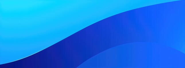 Wall Mural - blue vector gradient paper layer circle blue abstract background. curves and lines use for banner sh