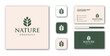 © Artcilpa99d - Design business cards and nature logos in a minimalist style. logo can be used for spa, beauty salon, decoration, boutique.