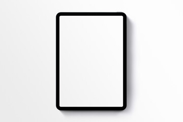 Smart phone tablet LCD monitor personal computer isolated app template. Blank telephone pad screen mockup frame display to showcase website design project or application.