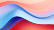 © AngrySun - Abstract 3d wavy smooth background. Multicolor pastel colour palette. Aesthetic concept. Generative AI