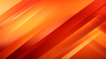 Wall Mural - orange abstract background with intersecting lines and zigzags.